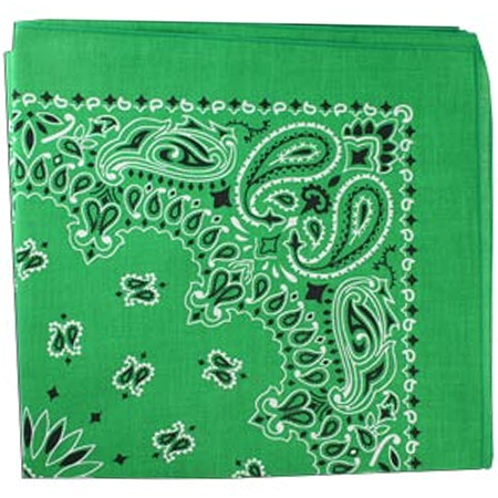 [BAN005] BANDANNA Paisley Kelly