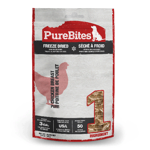 [PB00102] PURE BITES Freeze Dried Chicken Breast 1.4oz