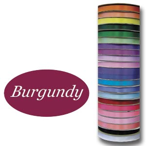 [MX03 275 BURGAN] *RIBBON   #3  9/16  x 100 yards  Burgundy