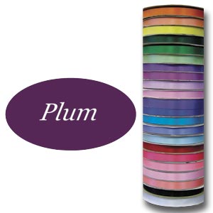 [MX03 285 PLUM] *RIBBON   #3  9/16  x 100 yards   Plum