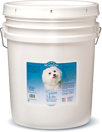 [BG21150] BIO-GROOM Super White Shampoo  5-Gallons