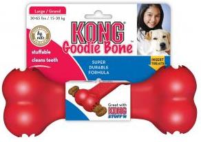 [KNG10014] KONG Goodie Bone Red L