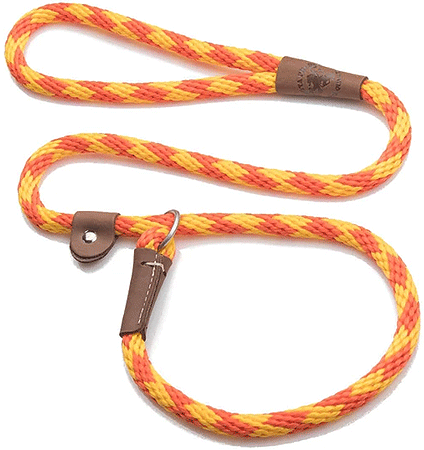 [MEN026 AMBER] MENDOTA Slip Lead 3/8" x 6' Amber