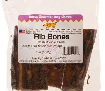 [JNC01150] JONES Beef Rib Bones 4-5 inches