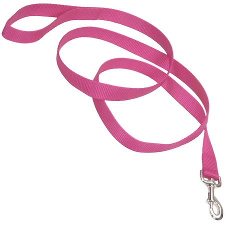 [CA906 NEON PINK] COASTAL Tuff 6' Lead 1in - Neon Pink