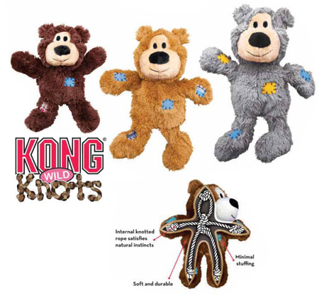 [KNG45425] KONG Wild Knots Bears S/M