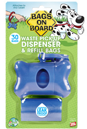 [B10401] *BAGS ON BOARD Dispenser Bone Blue