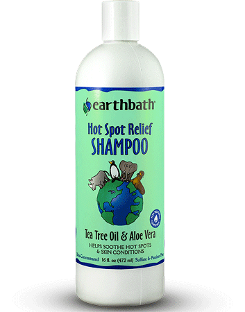 [EB02041] EARTHBATH Hot Spot Relief Shampoo Tea Tree Oil & Aloe Vera 16oz