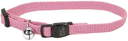 [CA14701 ROSE] COASTAL Soy Cat Collar - Adjustable - 3/8in x 8-12in - Rose