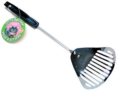 [E2745] ETHICAL/SPOT Chrome Litter Scoop