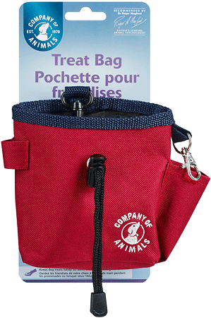 [COA27240] COMPANY OF ANIMALS Treat Bag Red